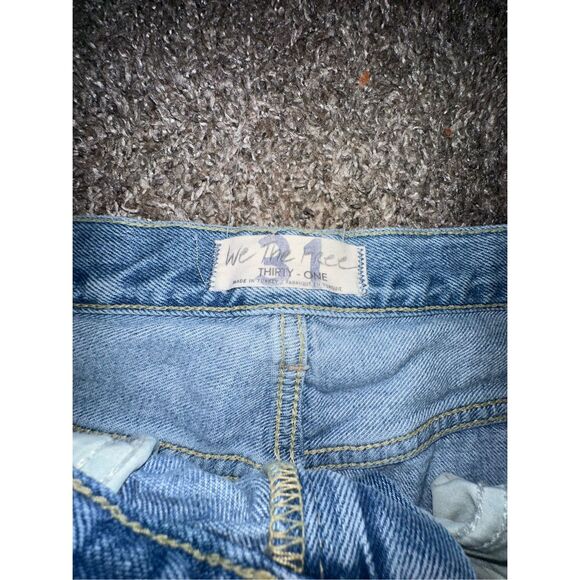 We The Free High Rise Straight Leg Jeans - Picture 3 of 6